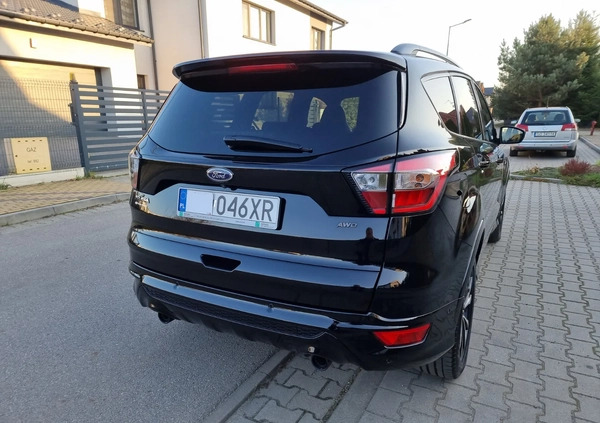 Ford Kuga cena 109899 przebieg: 70000, rok produkcji 2019 z Sosnowiec małe 596